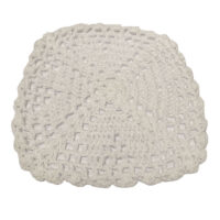 Individual posavaso crochet set 6